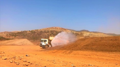 Passo a passo da aplicação do PAV-SOLO® na BR-110 — etapa 4